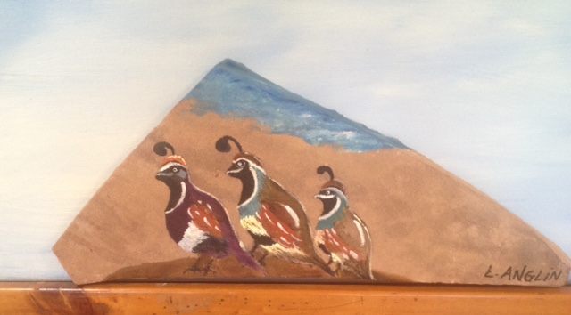 640x354 Gallery Lynn Anglin Fine Art - Flagstone Painting