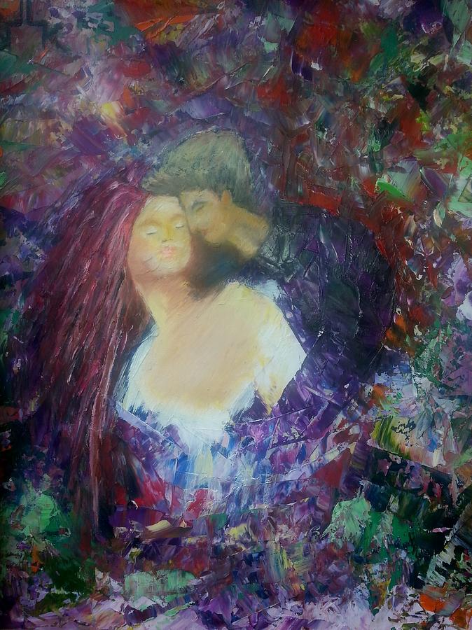 674x900 Twin Flame Painting By Lettie Krell - Flame Painting