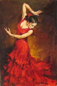 Flamenco Painting