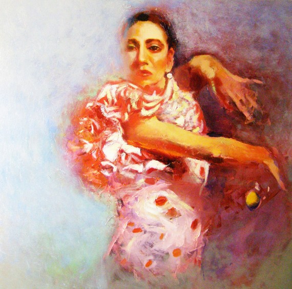 570x565 Buy Flamenco - Flamenco Painting
