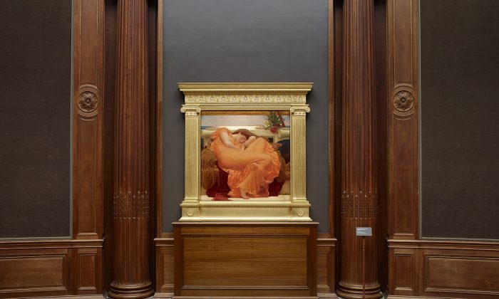 700x420 Leighton's Erotic - Flaming June Painting