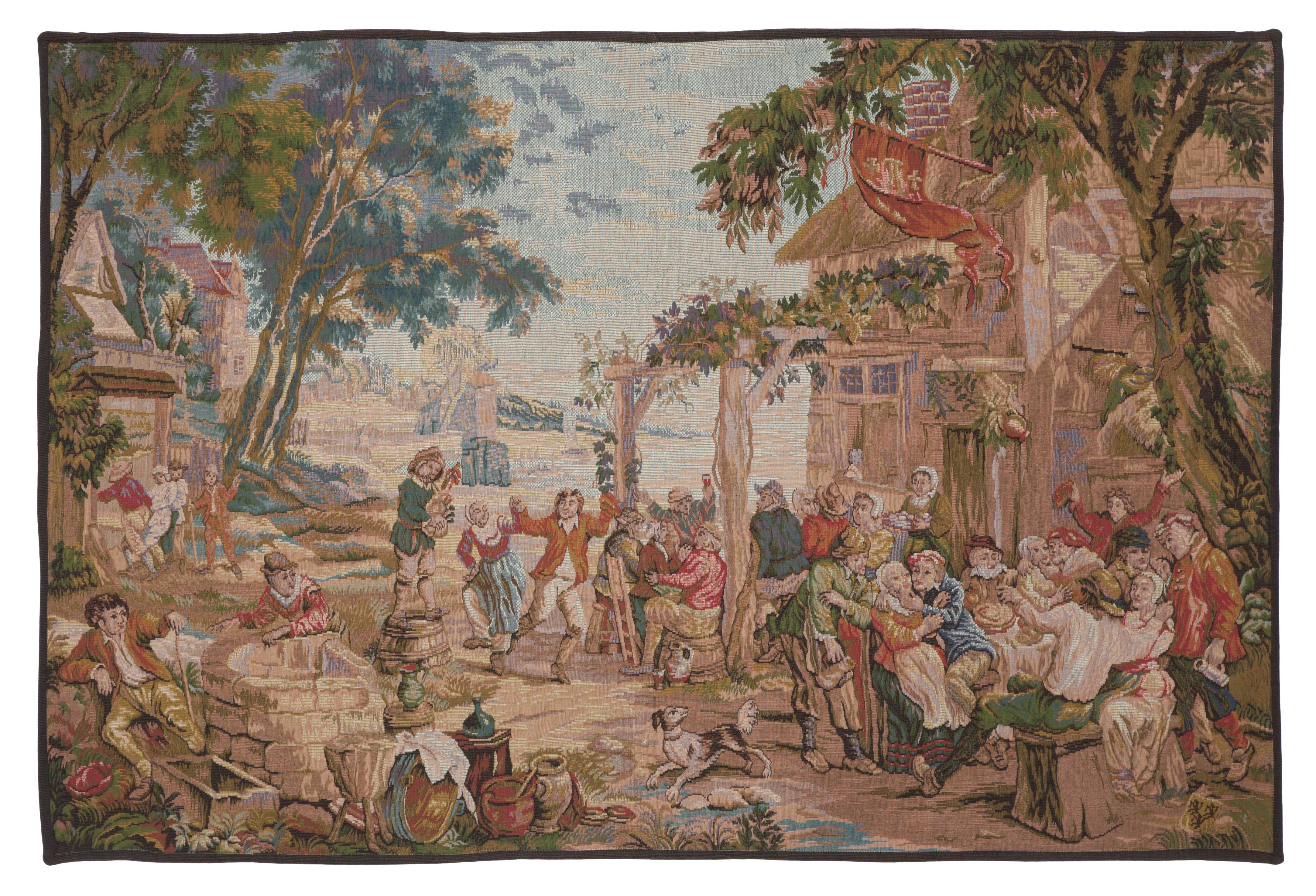 4332x2952 Flanders Country Scene Tapestry Tapestry Fabric Wall Hangings - Flanders Painting