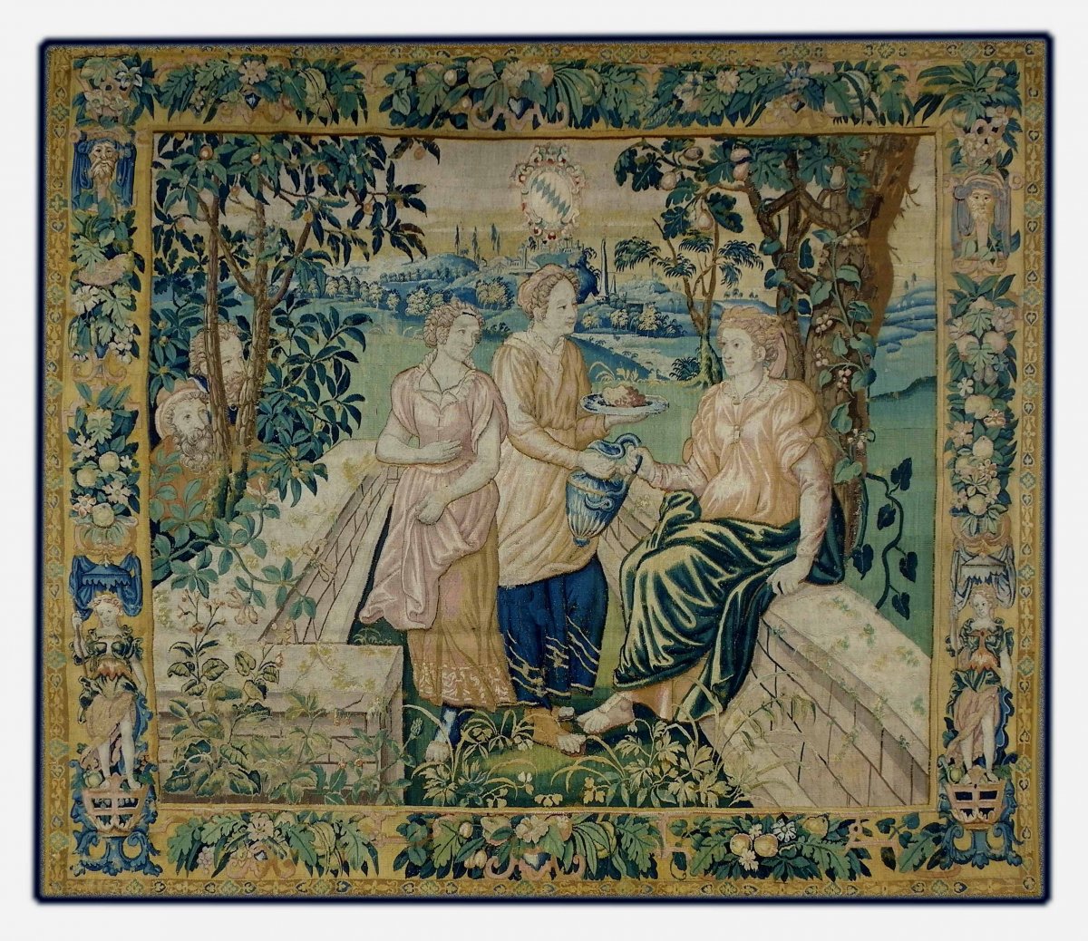 1200x1038 Tapestry Of Flanders Early 17th Century - Flanders Painting