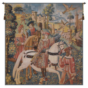 300x299 Chasse Flanders Belgian Wall Art Tapestry Ebay - Flanders Painting