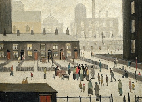500x359 Lowry And The Painting Of Modern Life Thinking Culture - Flaneur Painting