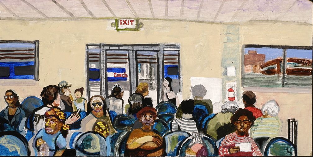 1008x505 Female Flaneur Exploration In St. Louis - Flaneur Painting