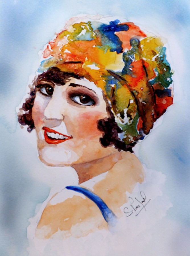 668x898 Steven Ponsford - Flapper Painting