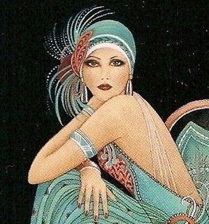299x320 662 Best Art - Flapper Painting