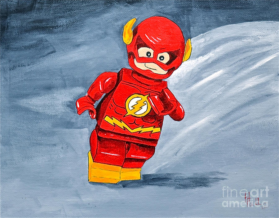 900x701 Lego Flash Painting By Herschel Fall - Flash Painting
