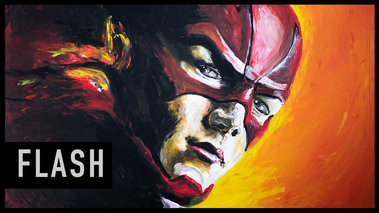 1280x720 The Flash - Flash Painting