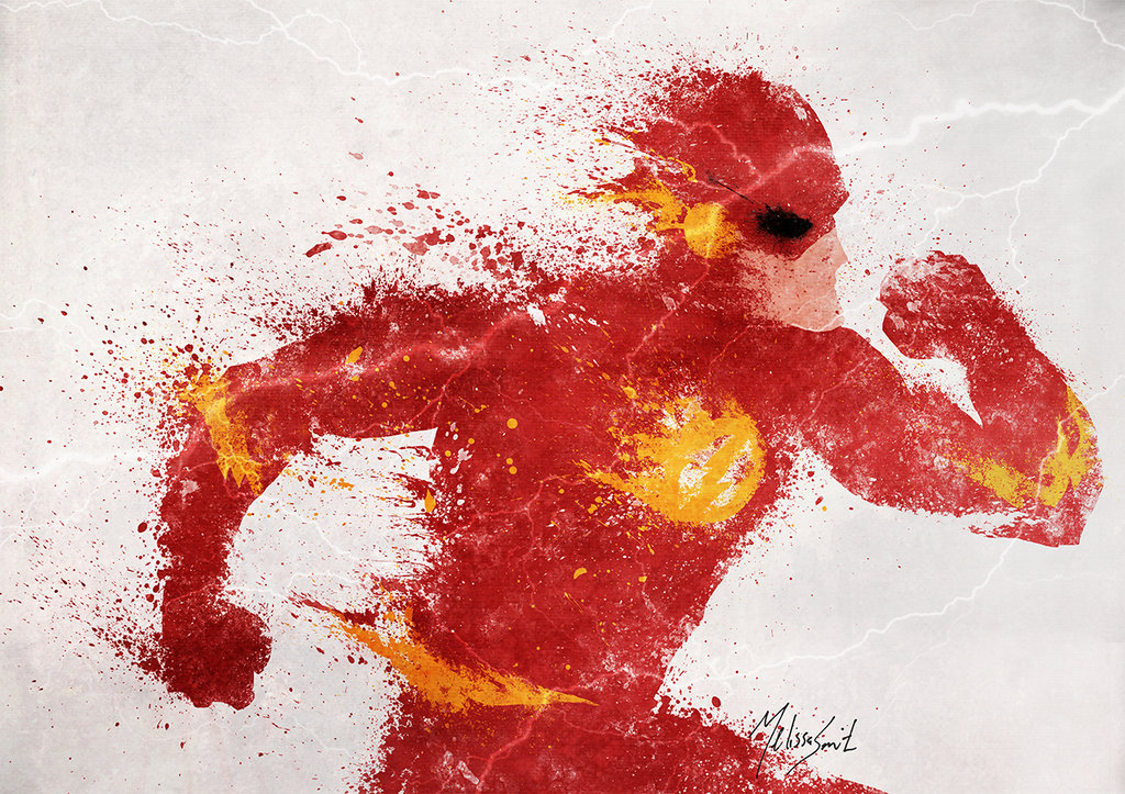 1024x723 The Flash Painting Flashtv - Flash Painting