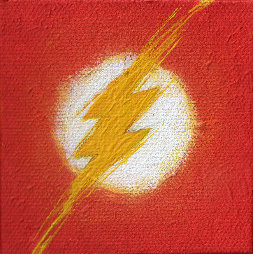 868x871 The Flash Painting By Arturo Vilmenay - Flash Painting