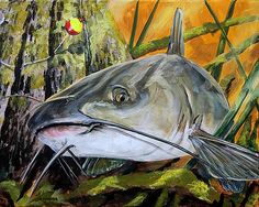 236x188 Flathead Catfish Question 18 Passed With 2161 Votes Forand 1558 - Flathead Catfish Painting