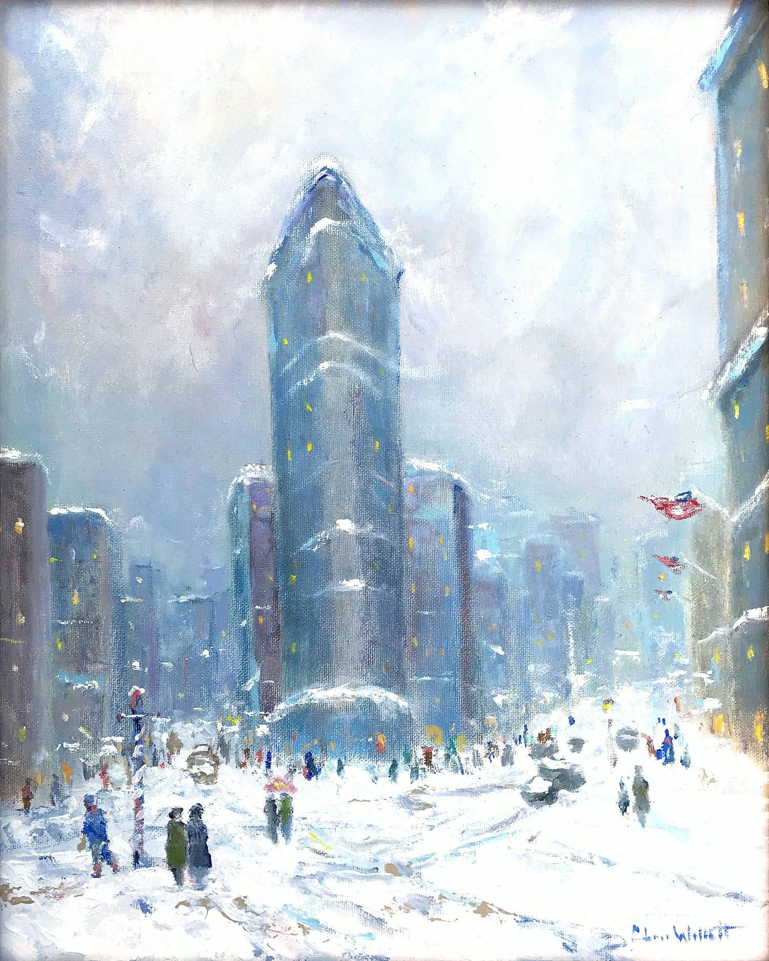 Flatiron Building Painting