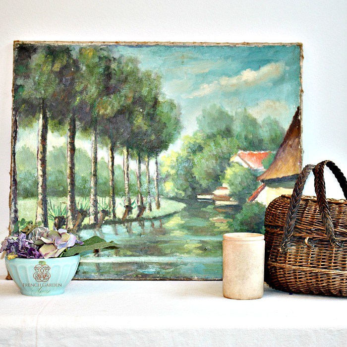 700x700 French Flea Market Paintings - Flea Market Painting