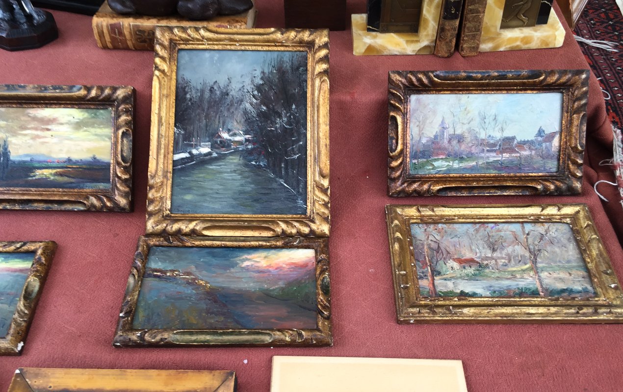 1270x800 Finding Hidden Treasure - Flea Market Painting