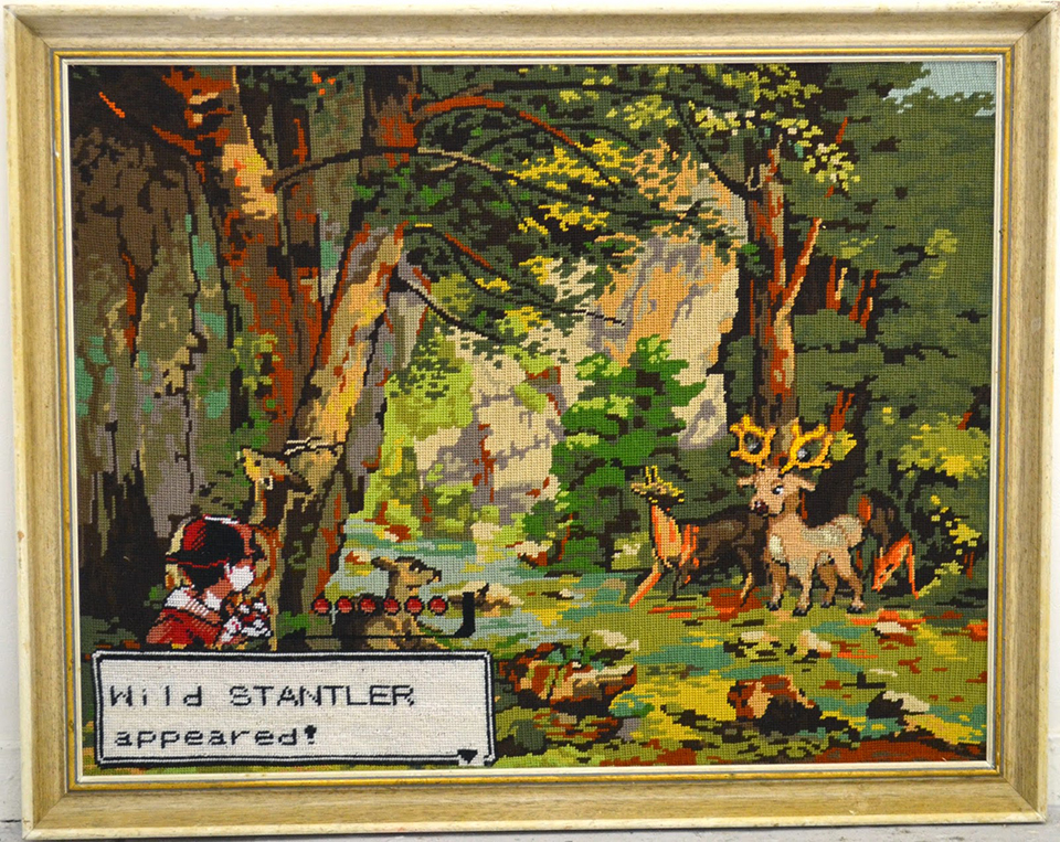 960x763 Flea Market Art Turned Into Video Game Tapestry Remastered - Flea Market Painting