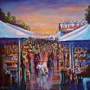 300x299 Flea Market Paintings Fine Art America - Flea Market Painting