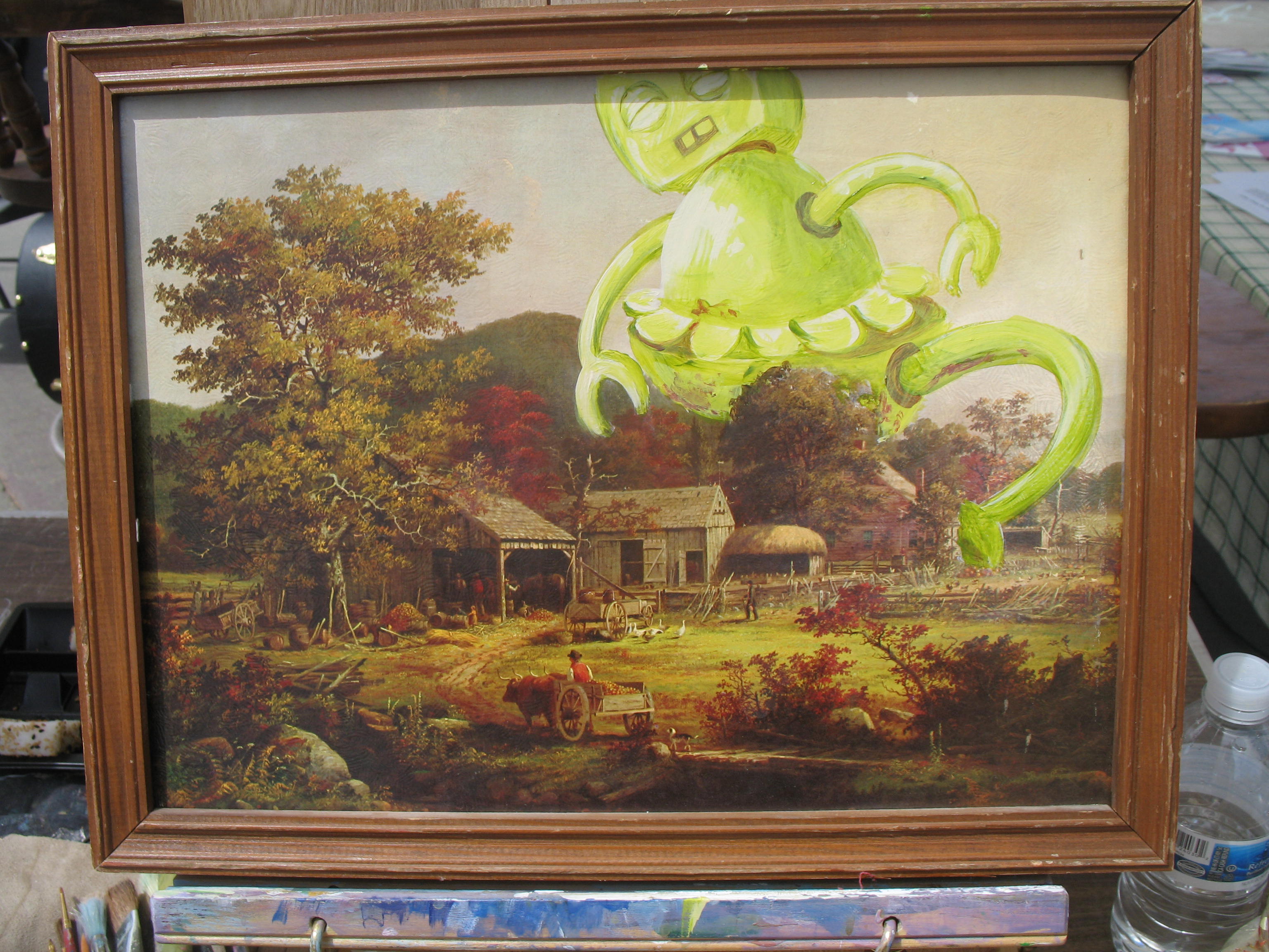 3072x2304 Hill Flea Market May 8th Kamla Paints - Flea Market Painting