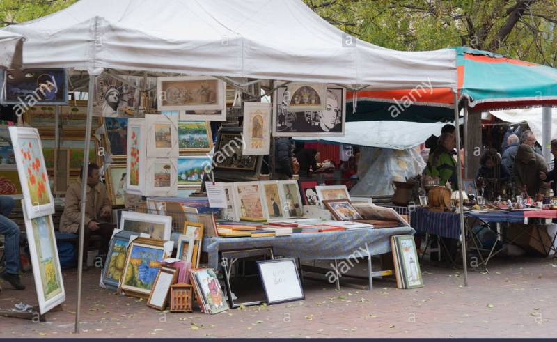 800x491 Paintings Selling At Flea Markets Painting For Home - Flea Market Painting