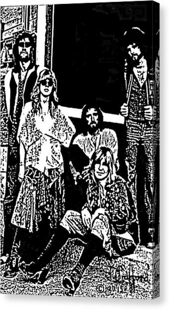 342x622 Fleetwood Mac Painting By Dave Gafford - Fleetwood Mac Painting