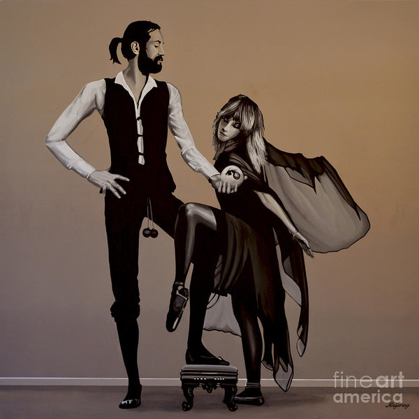 600x600 Fleetwood Mac Rumours Art Print By Paul Meijering - Fleetwood Mac Painting