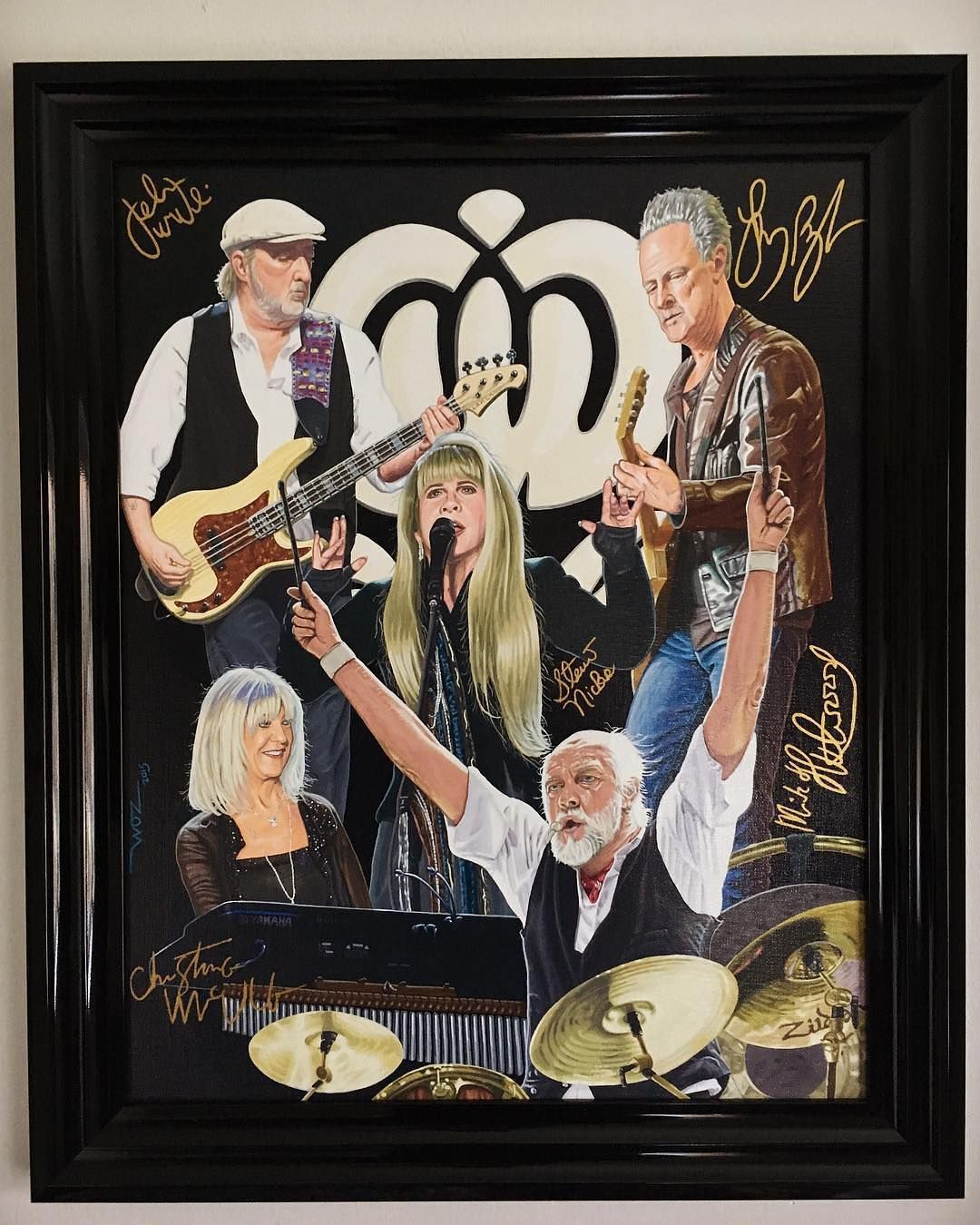 1080x1350 753 Likes, 22 Comments - Fleetwood Mac Painting