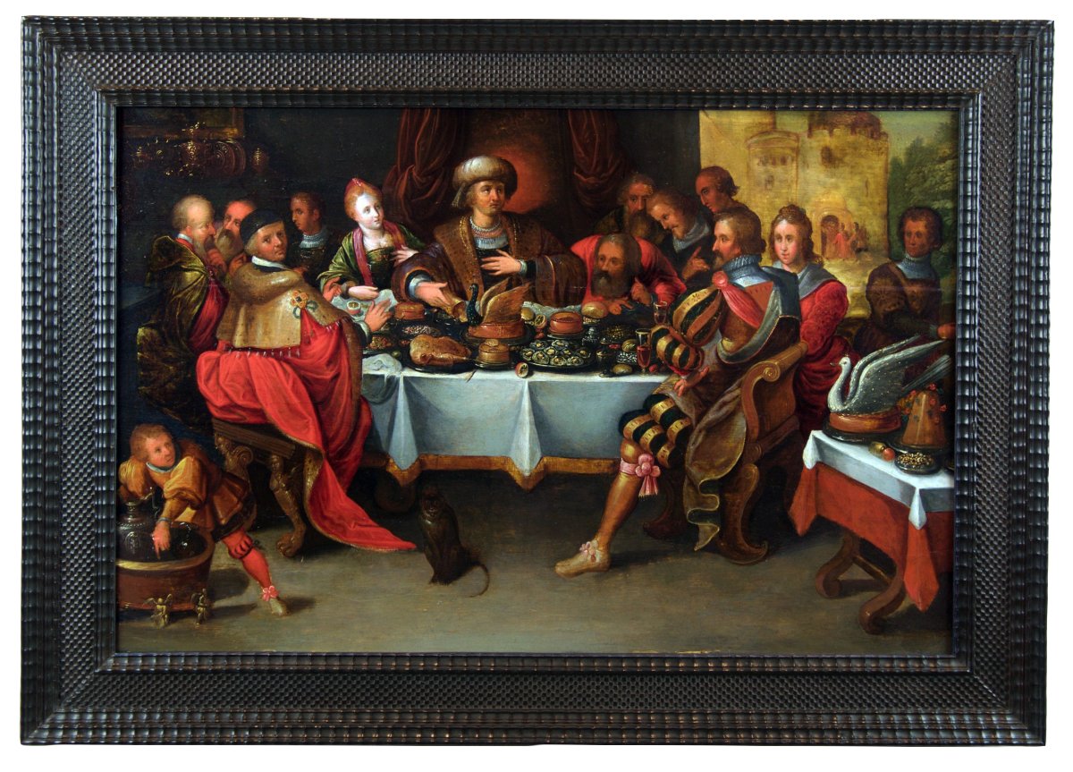 1200x863 Flemish School Of The 17th Century, Circa 1620 - Flemish School Of Painting