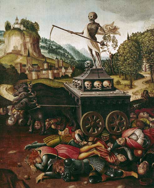 491x600 The Triumph Of Death - Flemish School Of Painting
