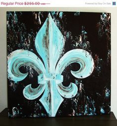 236x253 Fleur De Lis Painted On Furniture Canvas Ideas - Fleur De Lis Painting
