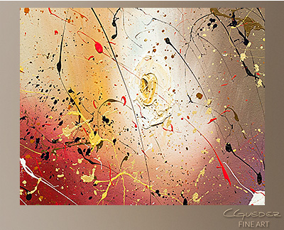400x324 Modern Abstract Art - Fleur Painting