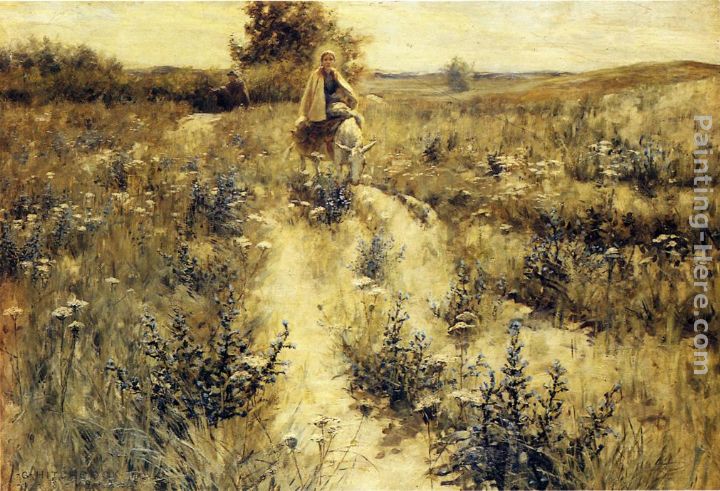 720x491 George Hitchcock The Flight Into Egypt Painting Anysize 50% Off - Flight Into Egypt Painting