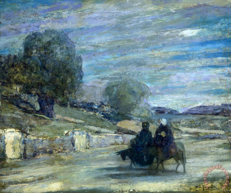 960x801 Henry Ossawa Tanner Flight Into Egypt Painting - Flight Into Egypt Painting