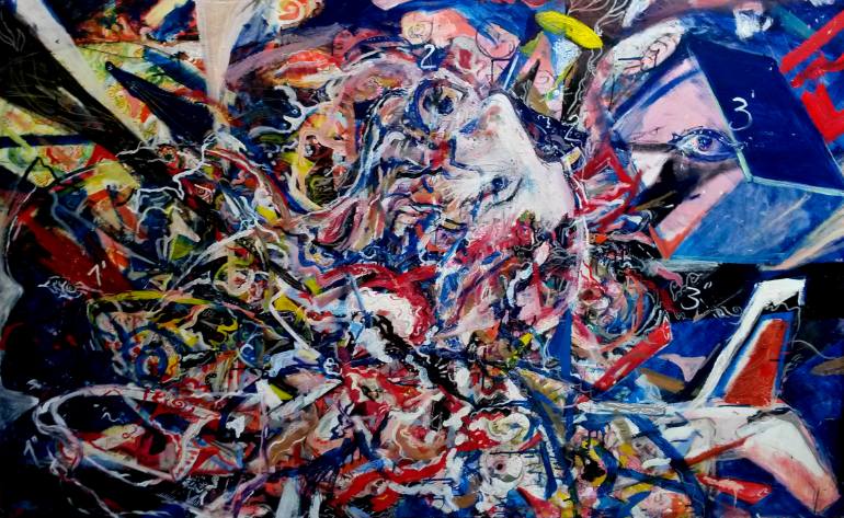 770x473 Saatchi Art Mh 17 Flight Of Icarus Painting By Marko Brajkovic - Flight Of Icarus Painting