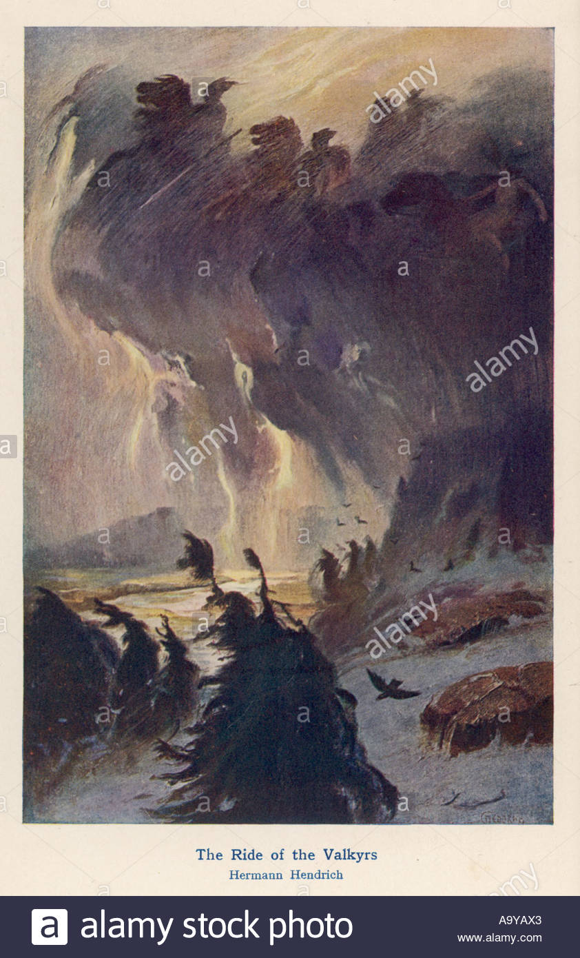 842x1390 Ride Of The Valkyries Stock Photo 7121698 - Flight Of The Valkyries Painting