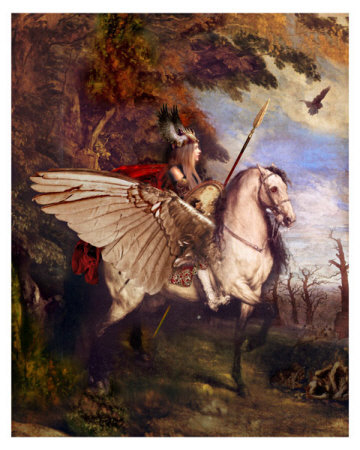 360x450 Vyazz Sez The Flight Of The Valkyrie - Flight Of The Valkyries Painting