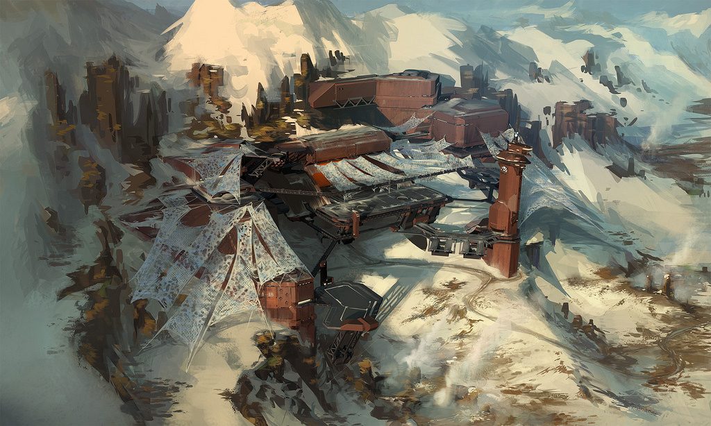 1024x614 Eve Valkyrie's Groundrush Update Has New Map And Improved Co Op - Flight Of The Valkyries Painting