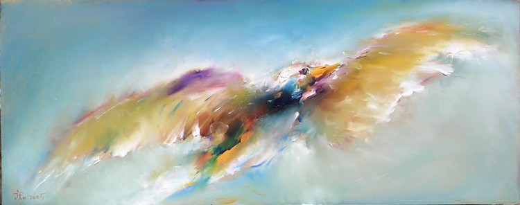 750x296 Ioan Popei Flight Painting - Flight Painting