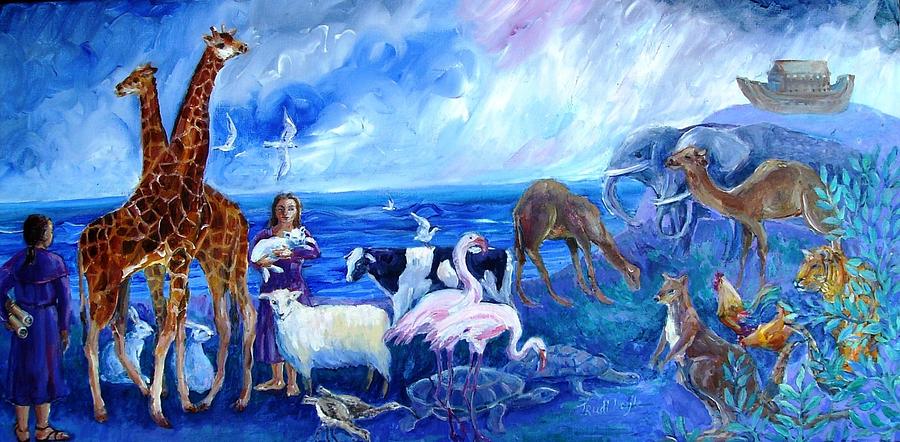 900x442 Noahs Ark - Flood Painting