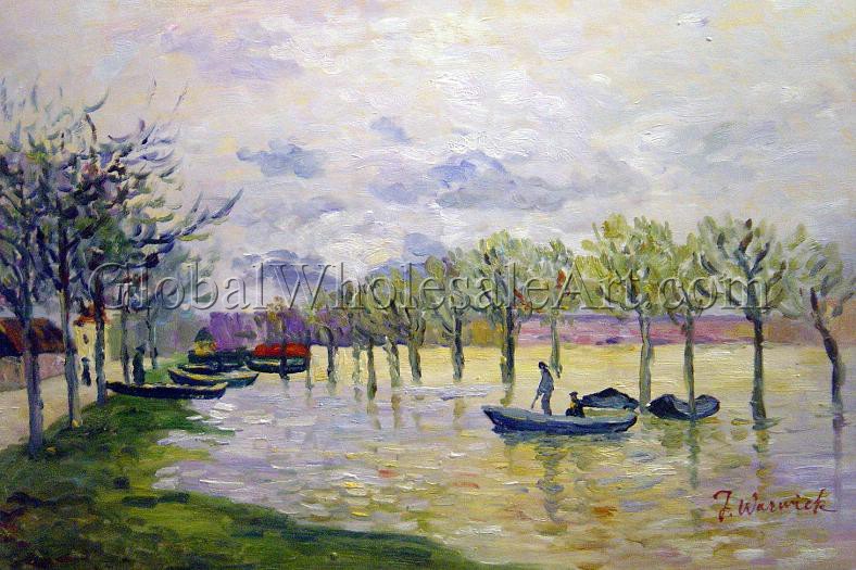 788x525 Alfred Sisley - Flood Painting
