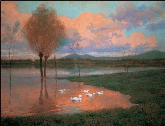 526x402 Floodplain - Flood Plain Painting