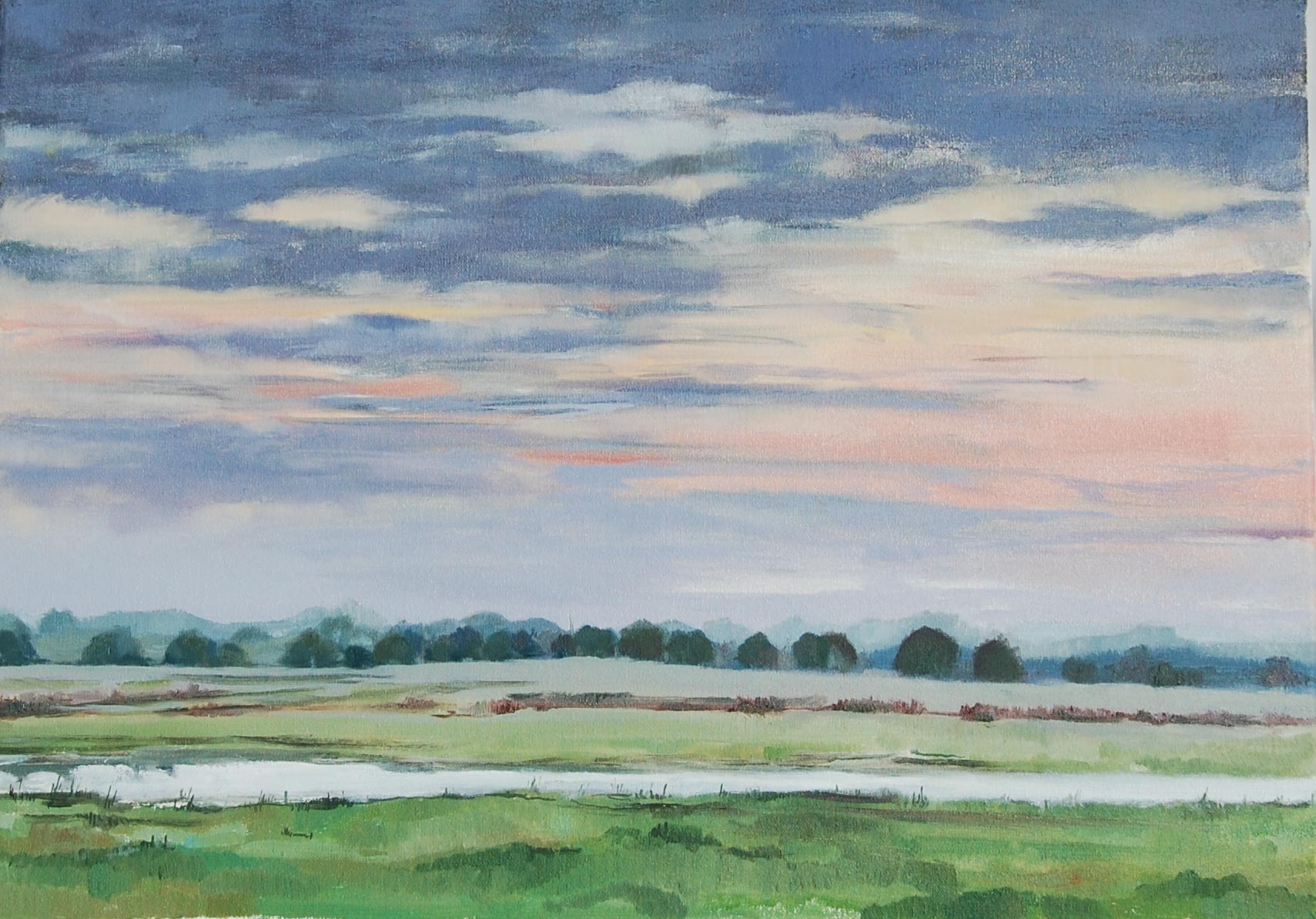 1709x1193 Lisa Oakley - Flood Plain Painting