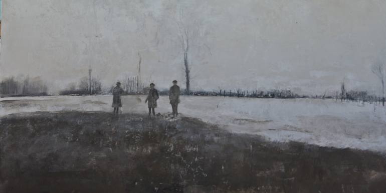 770x385 Saatchi Art The Flood Plain Painting By Renata Retrova - Flood Plain Painting