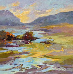 297x300 Flood Plain Paintings Fine Art America - Flood Plain Painting