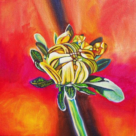 576x576 {Floral Oil Painting} Marie Scott Art - Floral Oil Painting