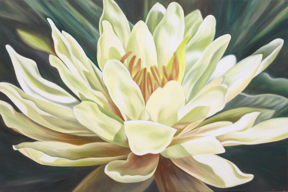 1000x667 Barbara Eberhart Large Format Floral Oil Paintings - Floral Painting