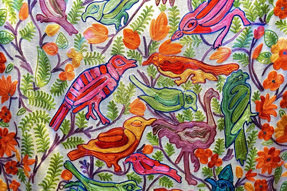 960x640 Free Photo Flower Art Background Color Pattern Painting - Floral Pattern Painting