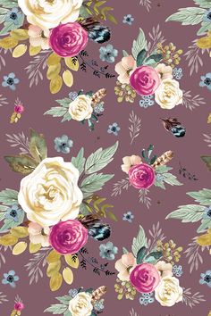 236x354 Hand Painted Sweet Pea Floral Aqua Design By Crystal Walen. Roses - Floral Pattern Painting