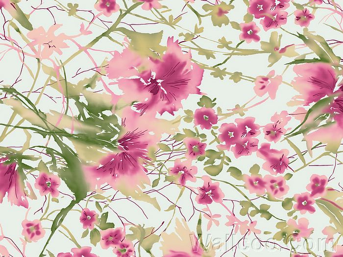 700x525 Art Floral Pattern, Flower Illustration Wallpaper 32 - Floral Pattern Painting