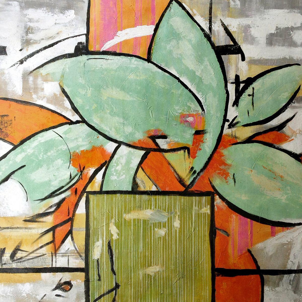 1200x1200 Buy Floral Pattern By Community Artists Group@ Rs. 8090. Code - Floral Pattern Painting